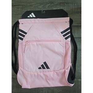 Adidas Pink Cinch Backpack NWT adidas Stadium Sackpack Drawstring Bag NWT Girls